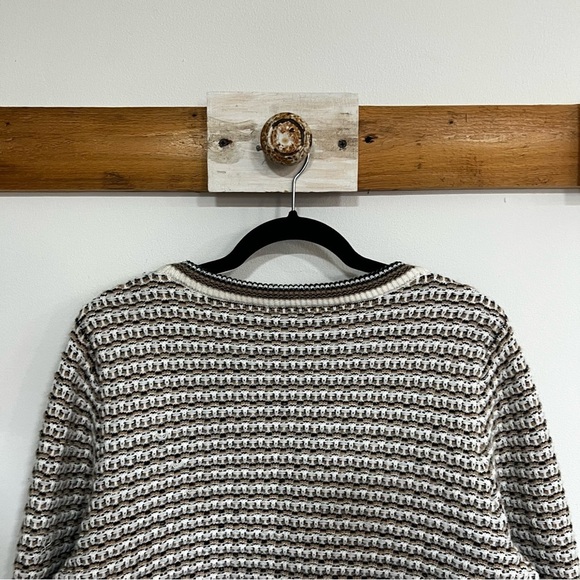 Nanette Lepore Tweed Knit Cardigan Sweater - Picture 9 of 12